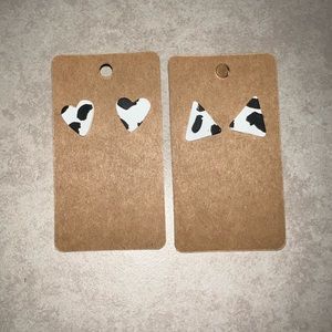 Polymer clay earrings